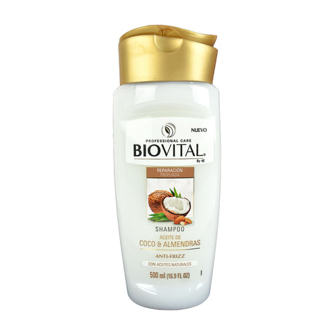 Shampoo BioVital Aceite de Coco y Almendras 500ml