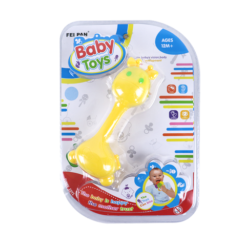 Sonaja de Jirafa Baby Toys color Amarillo