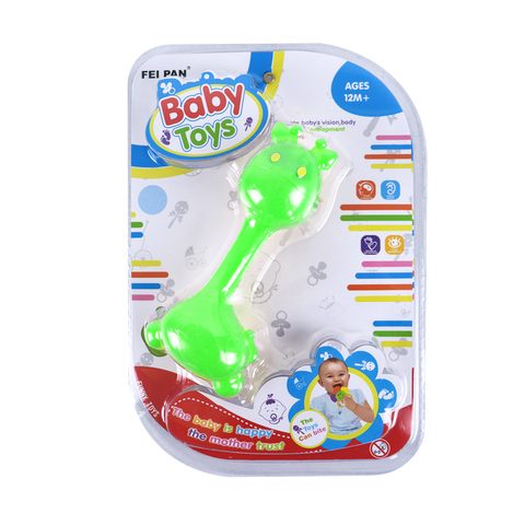 Sonaja de Jirafa Baby Toys color Verde