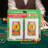 Set de Juego de Cartas Españolas