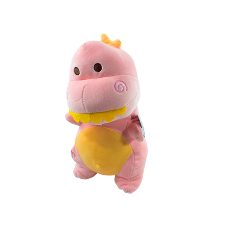 TOY PELUCHE ANIMAL 1 PZ Dino Rosa (4788752973873)