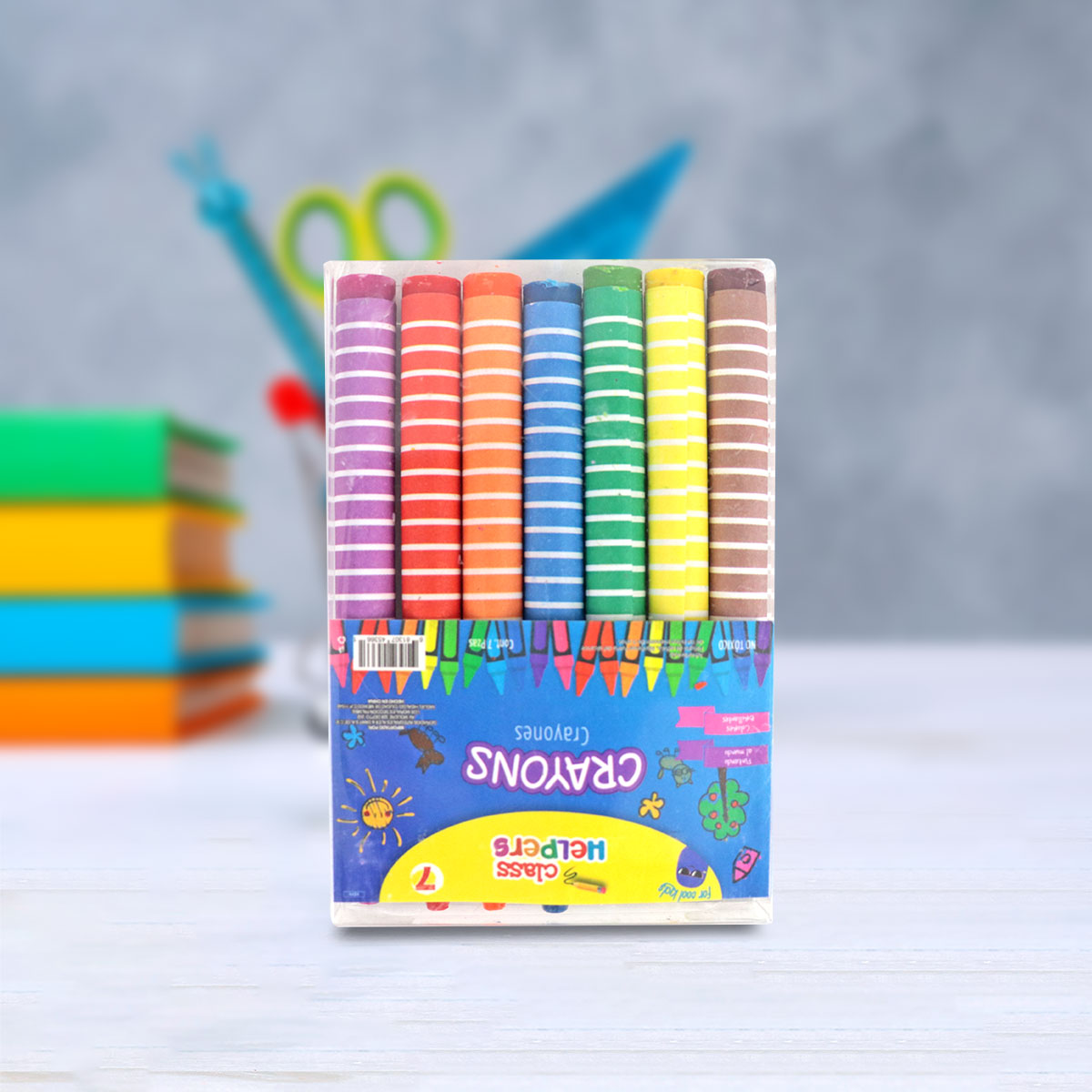 Crayones de Colores, 7 piezas