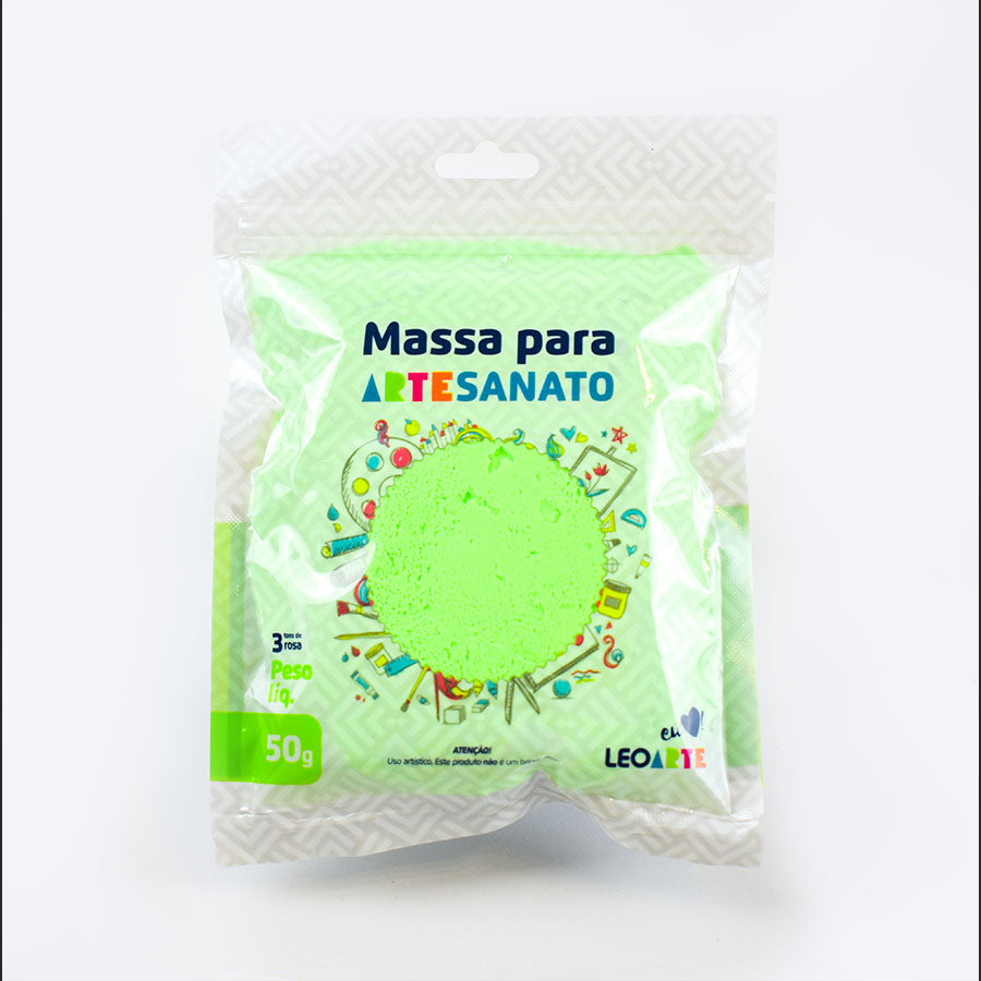 Masa Didáctica Artesanato Color Verde 50g