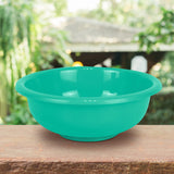 Plato de Plástico Botanero/Bowl Color Aqua