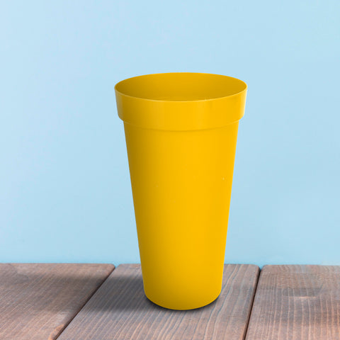 Vaso de plástico Inkanto color Amarillo