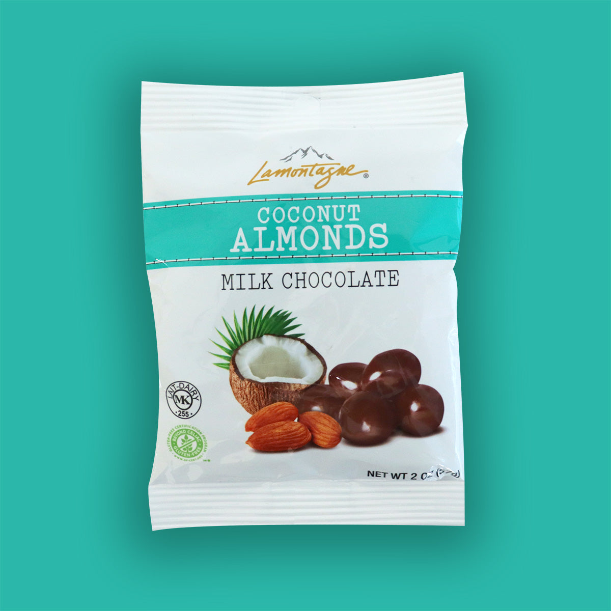 Almendras con Chocolate y Coco Lamontagne 57 g