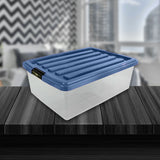 Caja de Plástico Goliat 32L color Azul