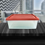 Caja de Almacenamiento Goliat, 32 L, 1 Pieza, Color Naranja