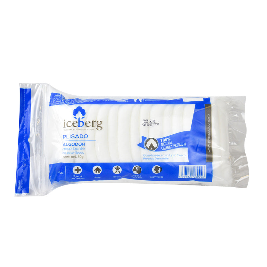 Algodón Absorbente Iceberg, 50g