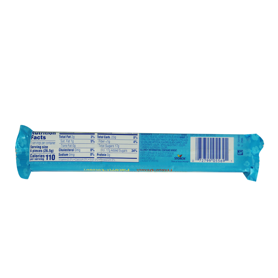 Mamba Tropics, Dulces Masticables, 79.5 g