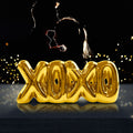 Letrero XOXO Decorativo Brillante, Color Amarillo.