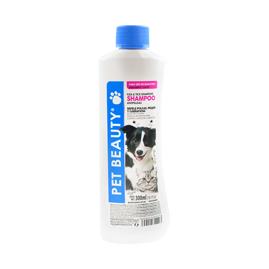 Pet Beauty Shampoo Antipulgas, 300ml