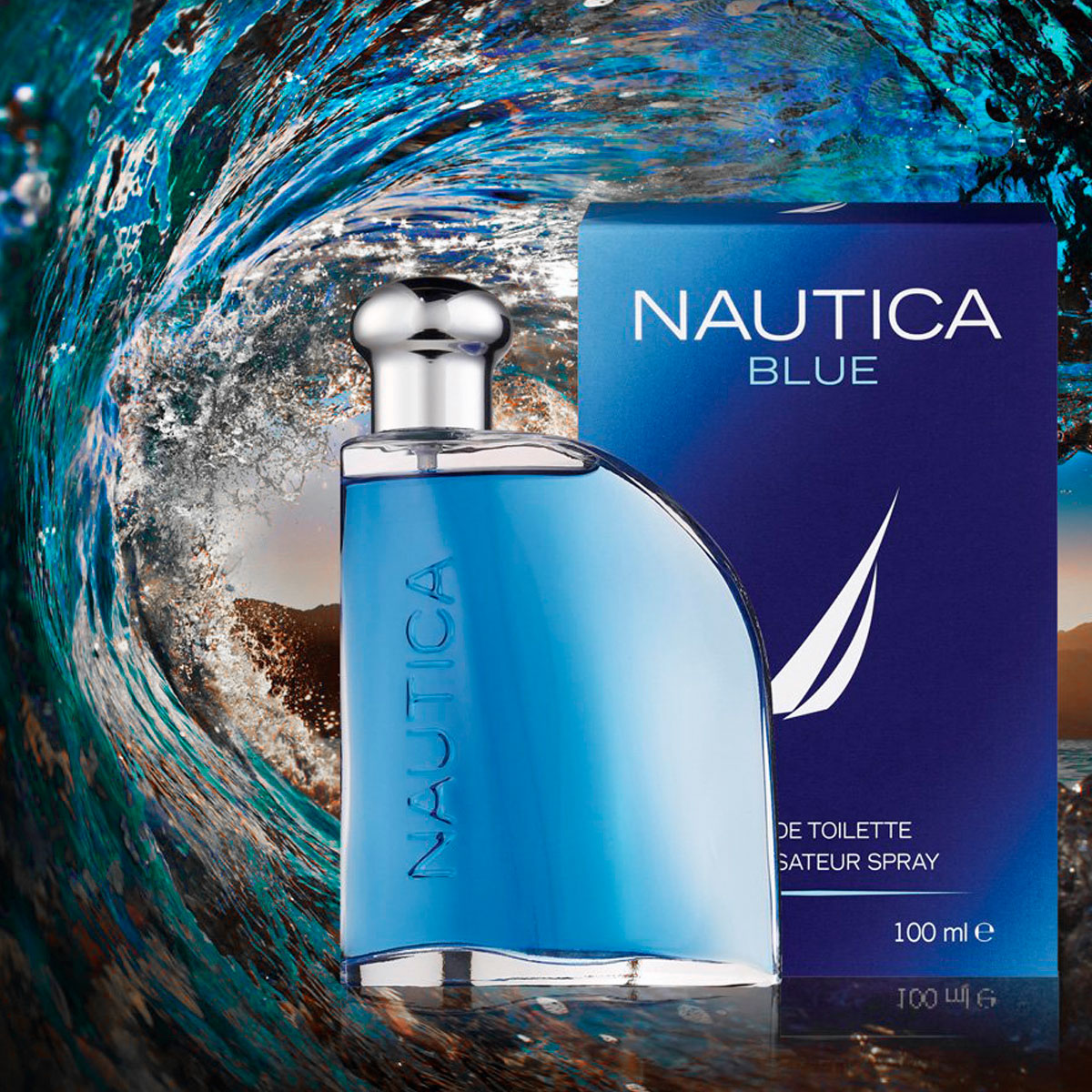 Fragancia Nautica Blue Caballero 100ml