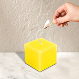 Mini Cirio Aromático color Amarillo