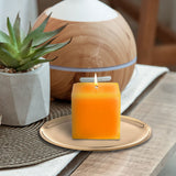 Mini Cirio Aromático color Naranja