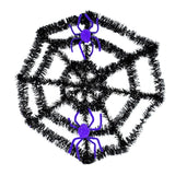 Guirnalda de Escarcha Spider para Halloween, Morado