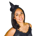Diadema con Sombrero para Disfraz color Negro