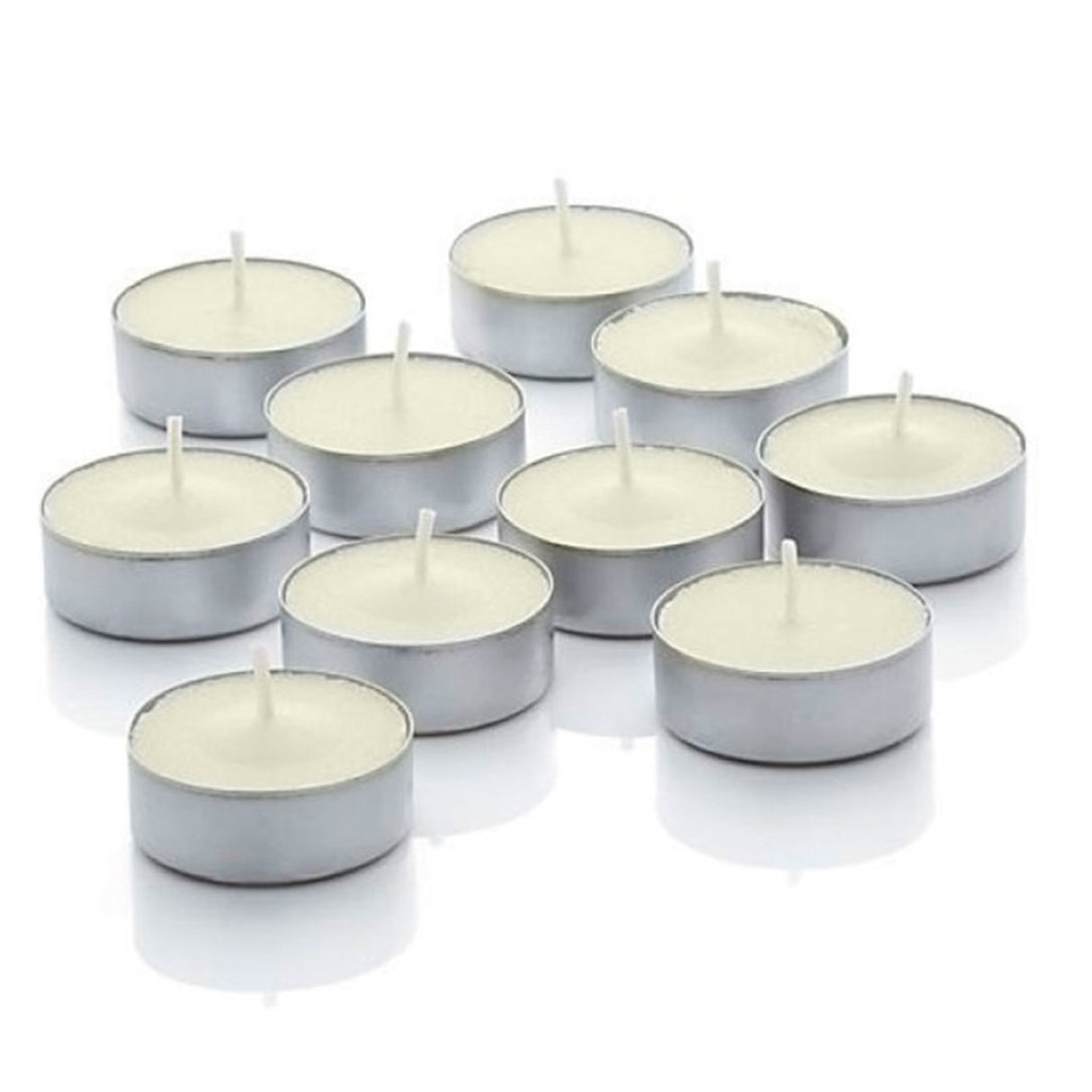 Velas Tealight de 12 pzas color Blanco