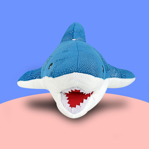 Tiburón de Peluche Azul Marino