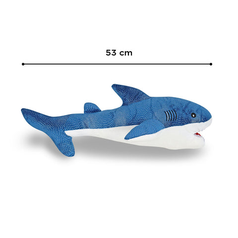 Tiburón de Peluche Azul Marino
