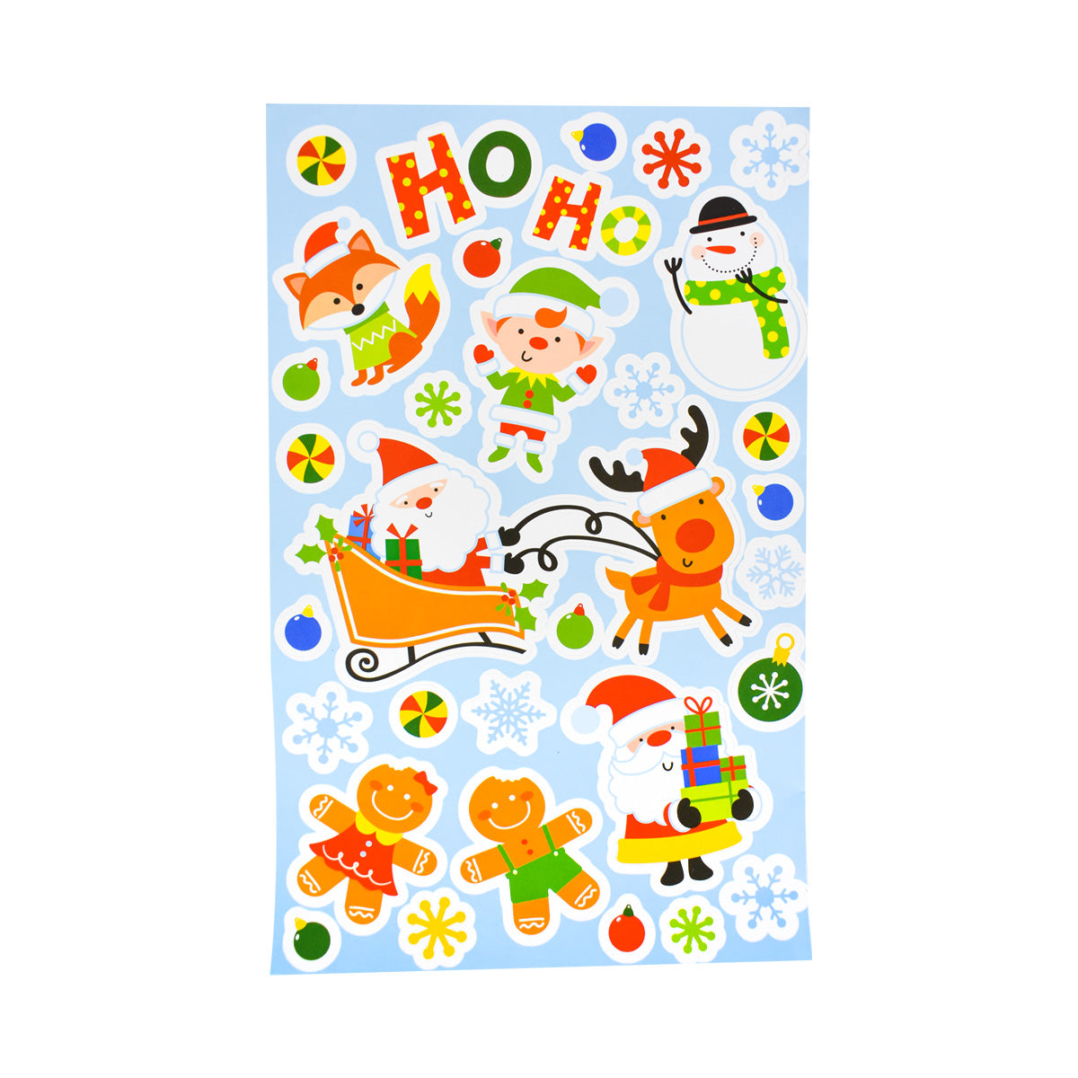 Stickers/Estampas Navideñas 3 Hojas