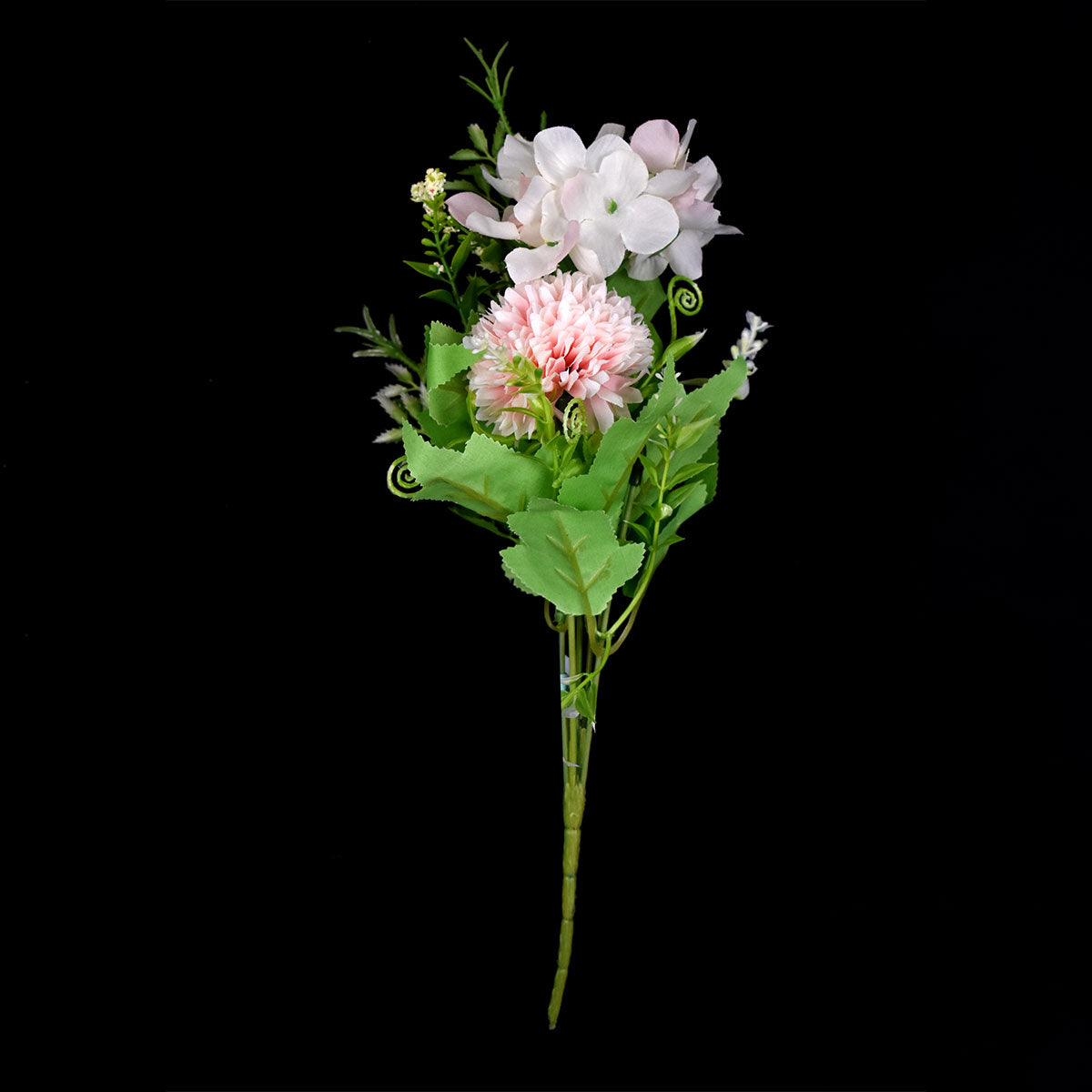 Flor Artificial Blanco con Rosa