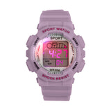 Reloj Digital para Dama color Lila