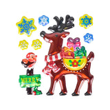 Stickers Puffy con Diseño Navideño, Venado