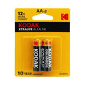 Baterías Alcalina Kodak AA 2 Pzas.