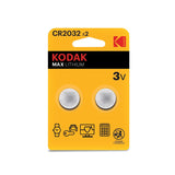 Pilas de Litio Kodak 2 piezas 3V