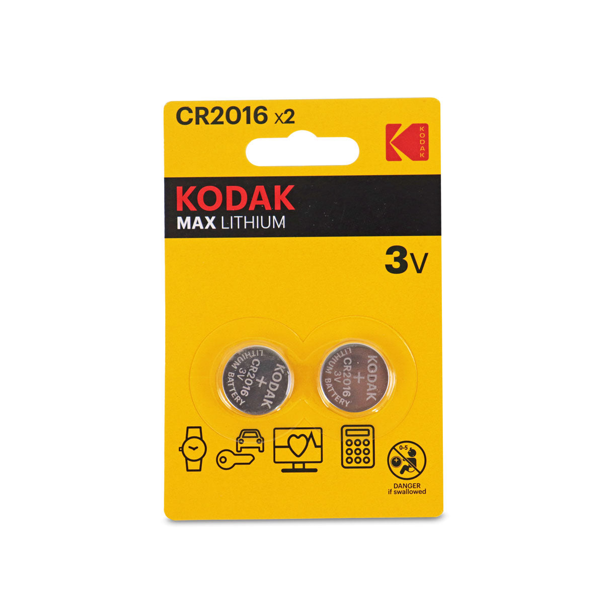 Pilas de Litio Kodak 2 piezas 3V