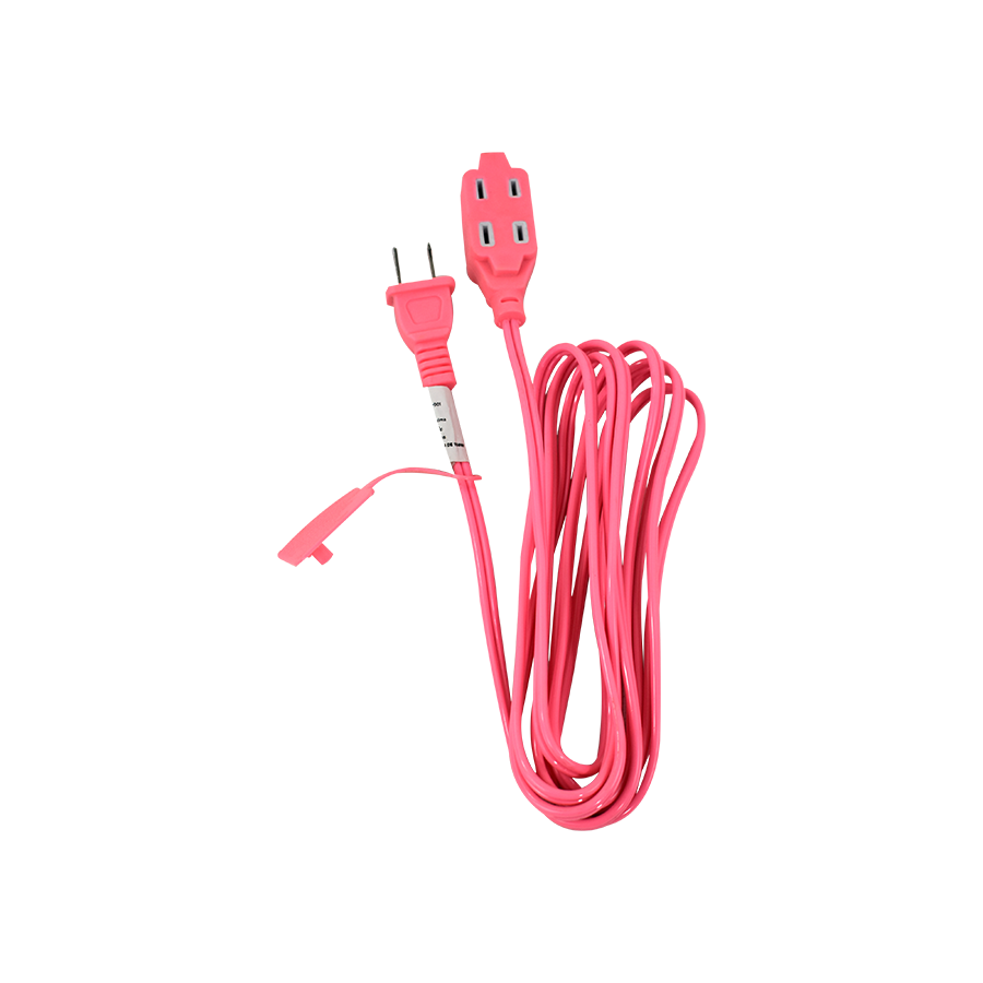 Extensión para cables 3 metros Color Rosa