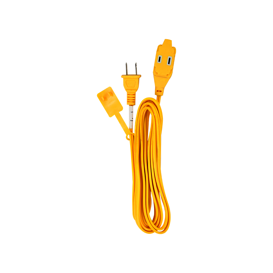 Extensión para cables 3 metros Color Amarillo