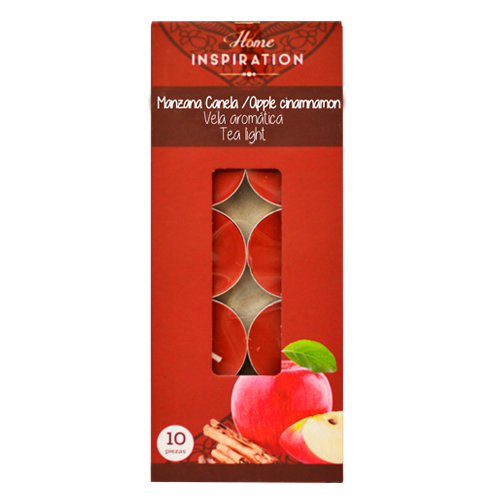 Vela Tea Light Manzana Canela (4564274970673)