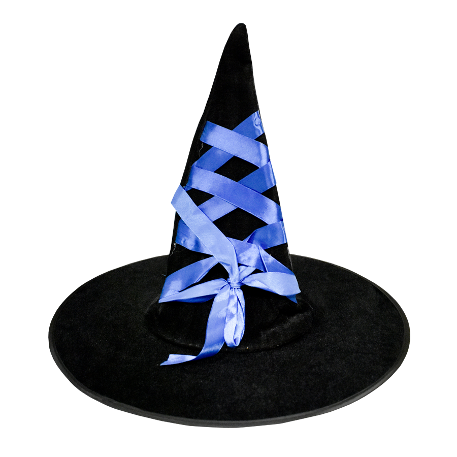 HW20 WITCH HAT WITH RIBBON (4751767076913)