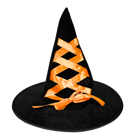 HW20 WITCH HAT WITH RIBBON (4751767076913)