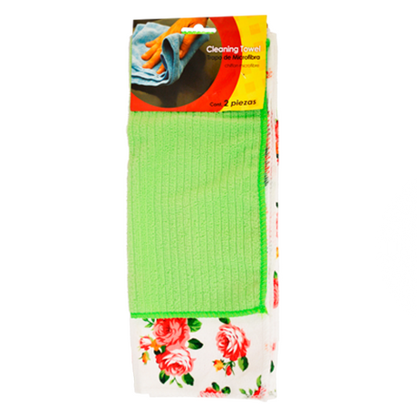 Trapo de Microfibra 30 x 30cm & 38 x 60cm 2 piezas (4567139319857)