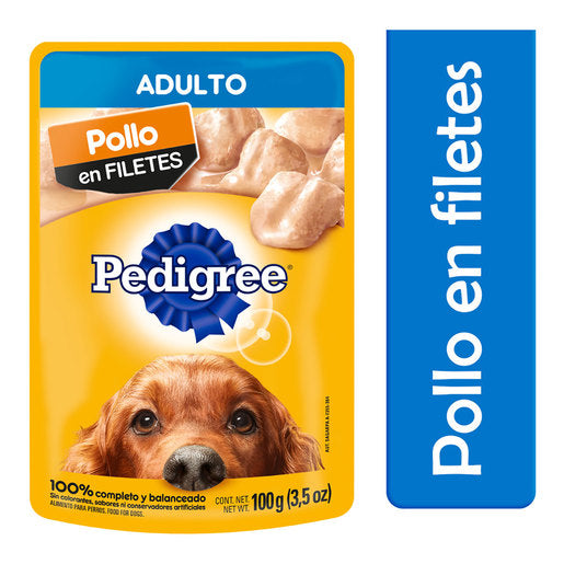 Alimento Húmedo Pedigree Adulto Pollo 100g