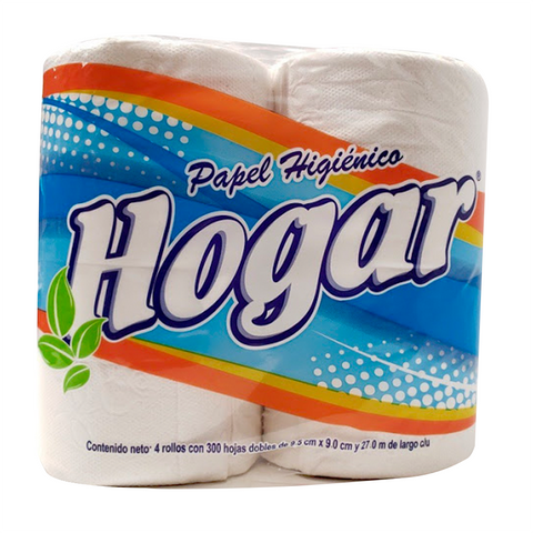 Papel Higienico Hogar 4 pk 300 hd (4622820311089)