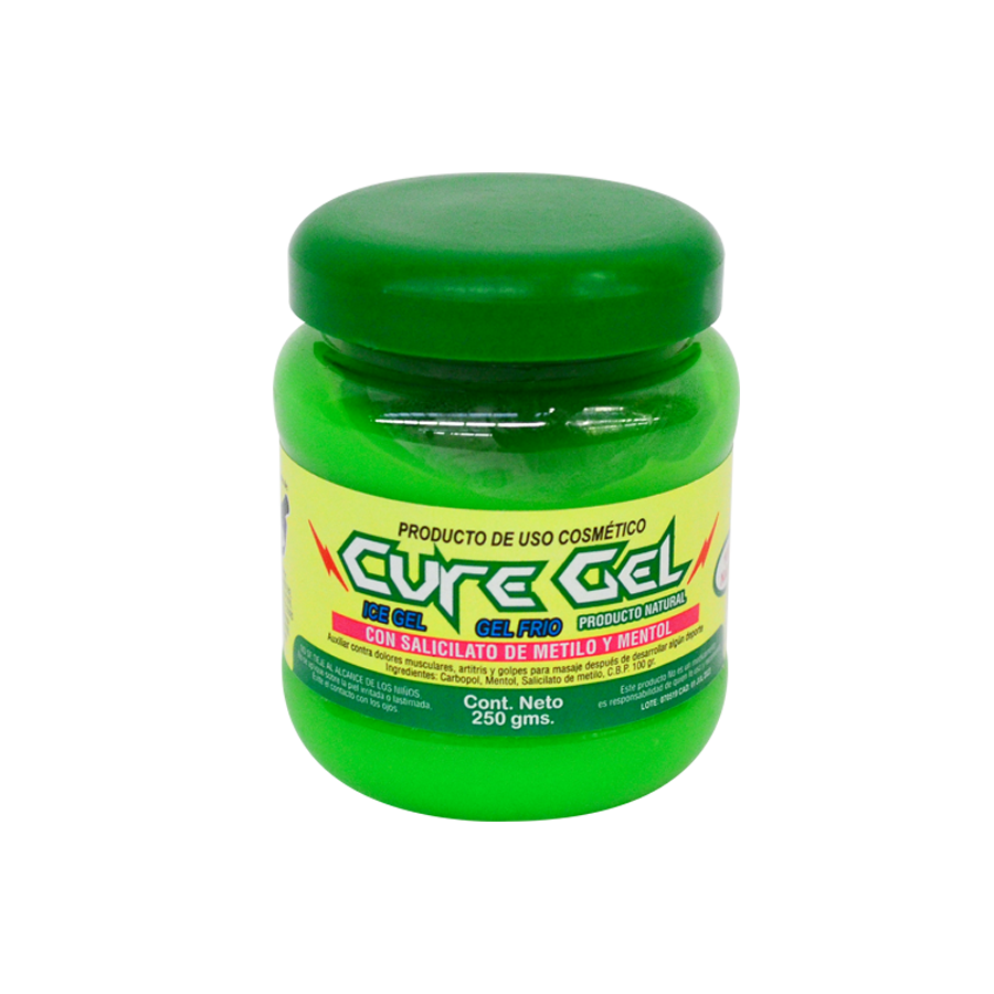 Ungüento Muscular Cure Gel 250g (4622825029681)