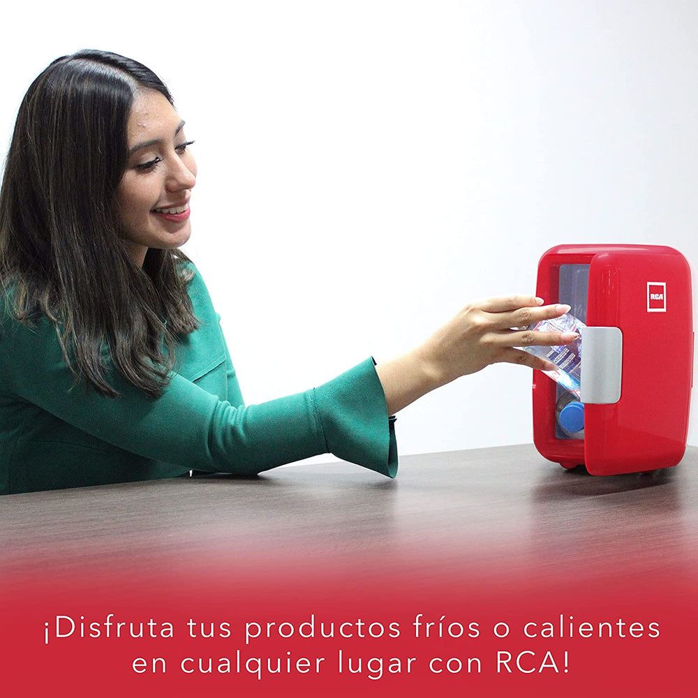 Mini Refrigerador RCA Rojo