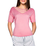 Blusa Dama color Palo de Rosa