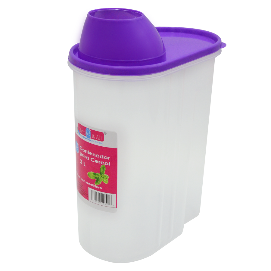 Contenedor para Cereal con medidor 2L (4611399286833)