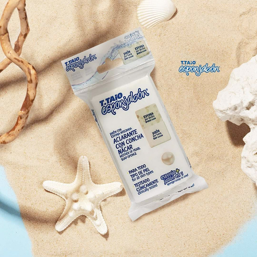 Esponjabón Exfoliante con Concha Nácar 120g