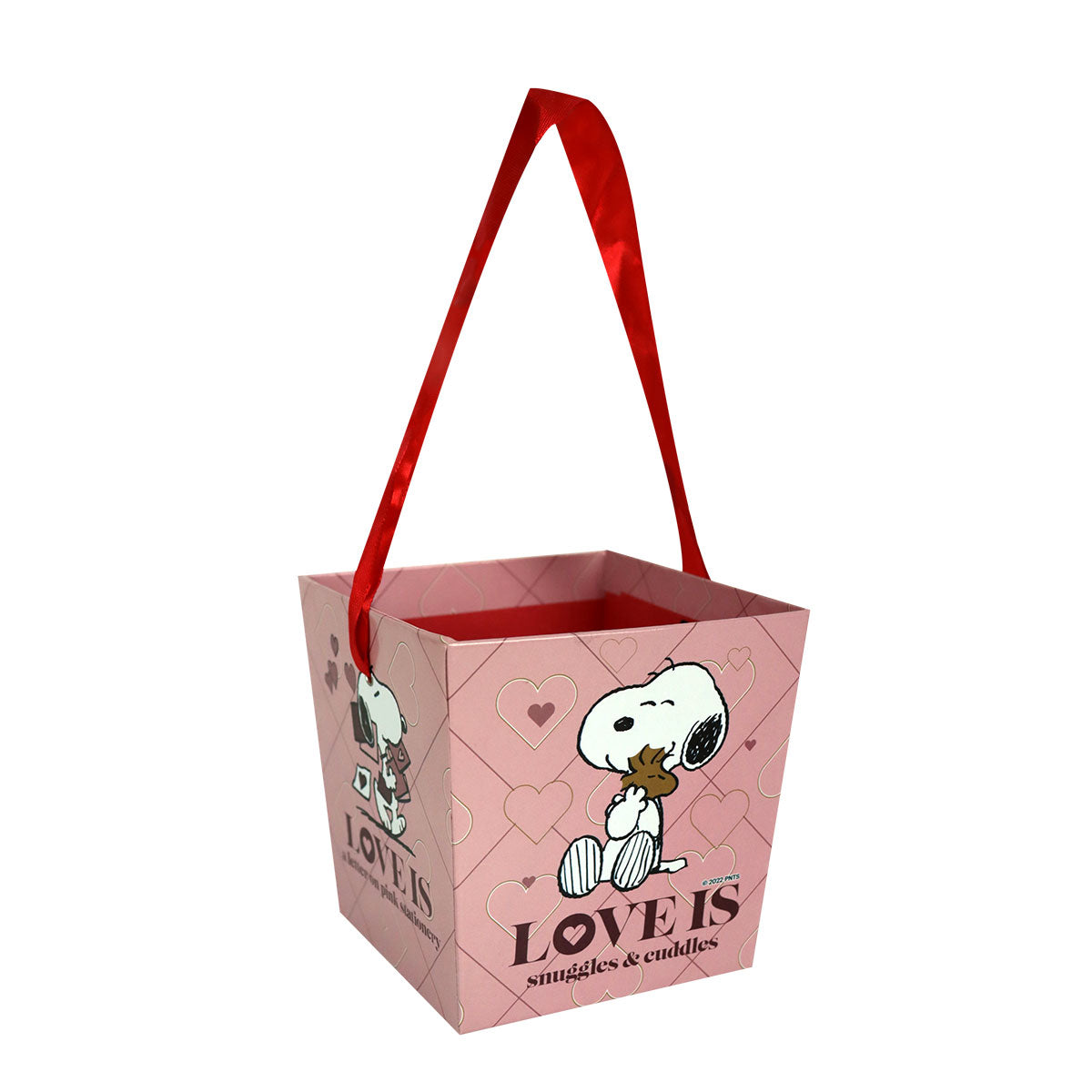 Caja con Listón Snoopy In Love