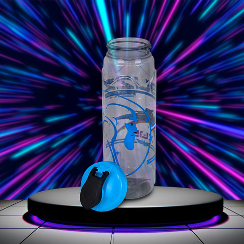 Botella de Plástico para Agua, Buzz Lightyear, Color Azul 900 ml