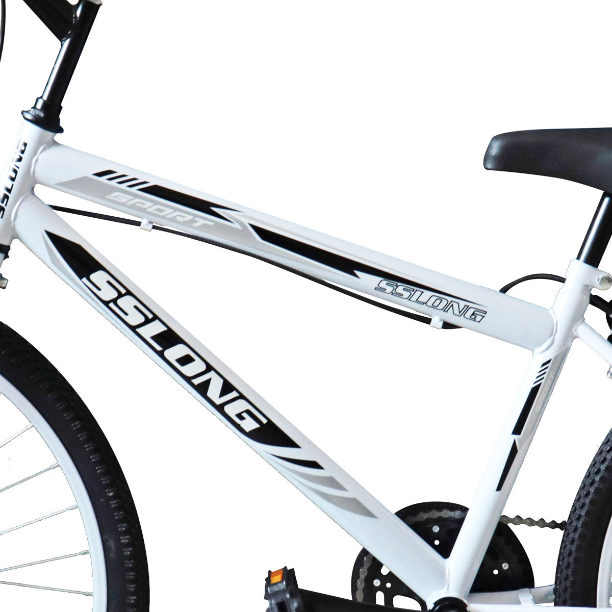 Bicicleta Sportbike Rodada 26, Blanco
