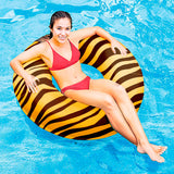 Flotador Inflable de Dona, Diseño Tigre