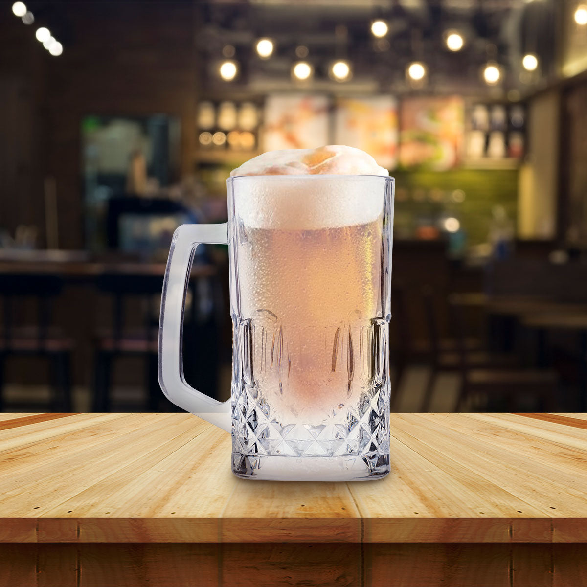 Tarro Cervecero con Relieve 600ml