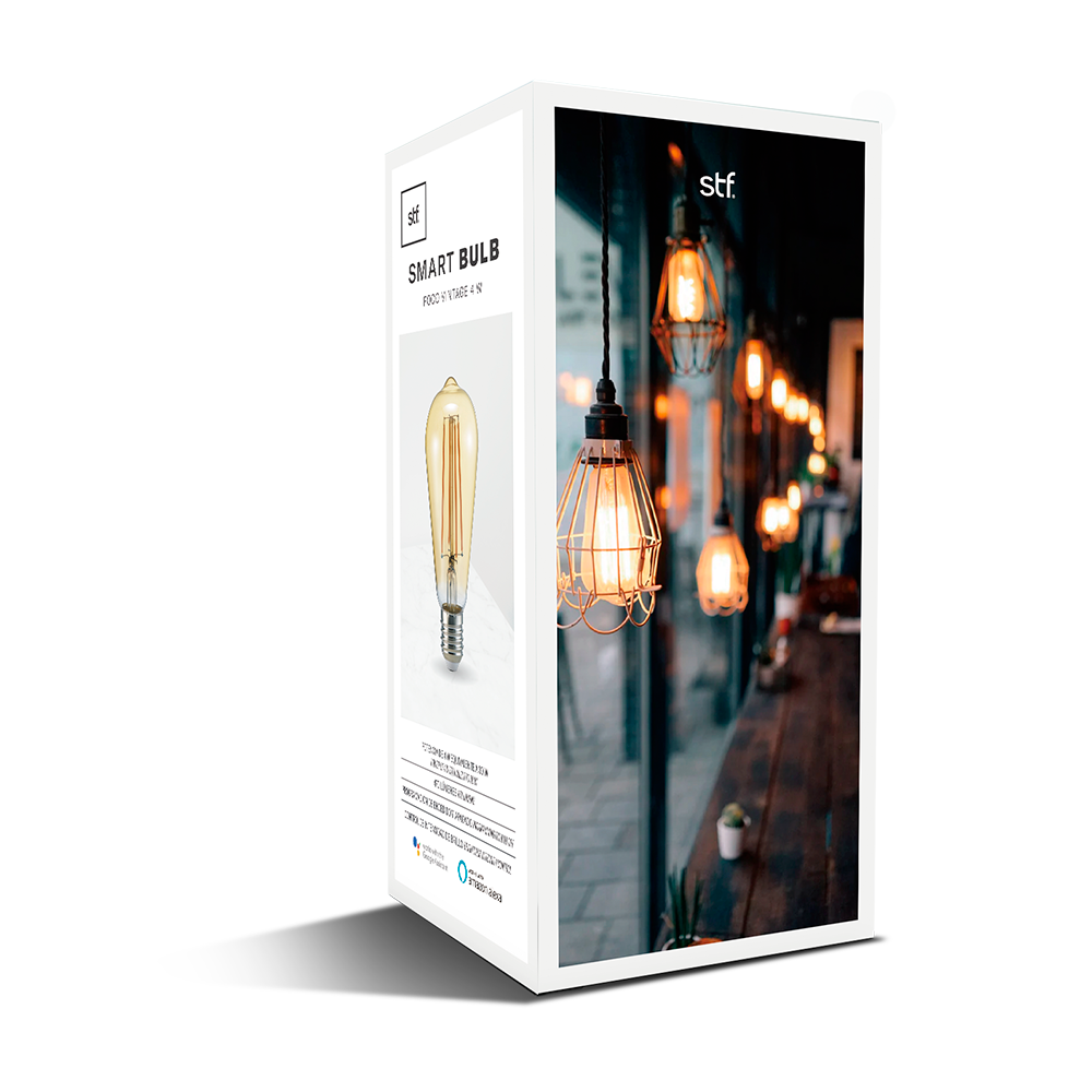 Mini Foco Inteligente Vintage LED